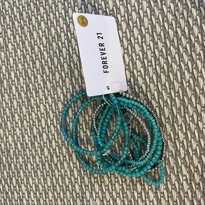 FORVER 21 stack bracelets